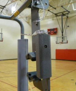 Bison Inc. Adjustable Height Clamp-on Volleyball Officials Platform With Padding