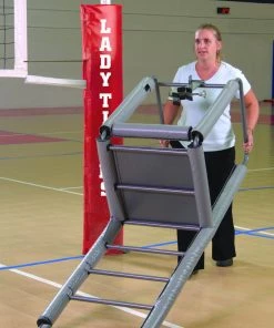 Bison Inc. Adjustable Height Clamp-on Volleyball Officials Platform With Padding