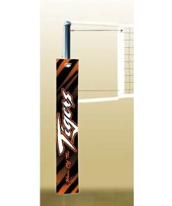 Bison Inc. CarbonLite Composite Volleyball Complete System Volleyball Competition Net Systems