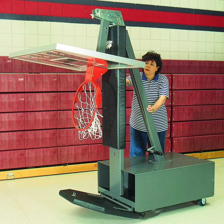 Bison Inc. Club Court Acrylic Adjustable Portable Basketball System Portable Basketball Goal System 4 Bison Inc. Club Court Acrylic Adjustable Portable Basketball System Portable Basketball Goal System