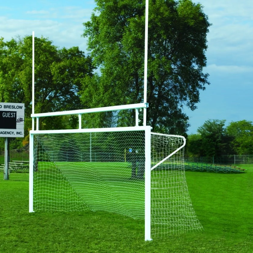Bison Inc. Combo Soccer/Football In-Ground Aluminum Goals 3 Bison Inc. Combo Soccer/Football In-Ground Aluminum Goals