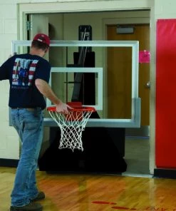Bison Inc. Glass Max Portable Adjustable Basketball System