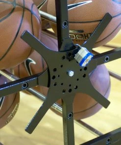 Bison Inc. Heavy-Duty Lockable Ball Cart Ball Storage Cages And Carts