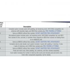 Bison Inc. Match Point Aluminum Complete System