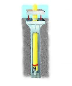 Bison Inc. Perfect Goal Adjustable Height Ground Sleeves