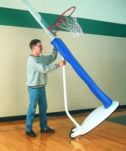Bison Inc. Playtime Molded Graphite Elementary Basketball Standard Portable Basketball Goal System