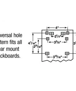 Bison Inc. Rear Mount Basketball Super Goal