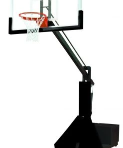 Bison Inc. Super Glass Max Portable Adjustable Basketball System
