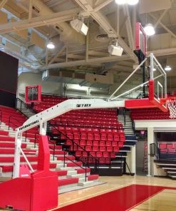 Portable Basketball Goal System Bison Inc. T-REX® International Automatic Portable Basketball System
