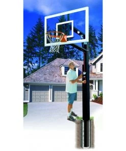 Bison Inc. Bison Lottery Pick ZipCrank 4″ Adjustable Basketball Hoop