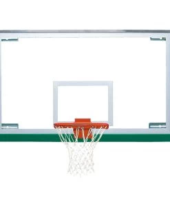Bison Official 42" X 72" Premium Short Board Gym Upgrade Package Basketball Backboard & Rim Packages