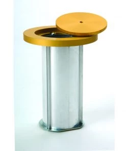 Bison Inc. Floor Sockets, Sleeves, Anchors & Adapters Bison Standard Volleyball Floor Sockets