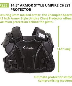 Champion Sports 14.5 Inch Armor Style Umpire Chest Protector