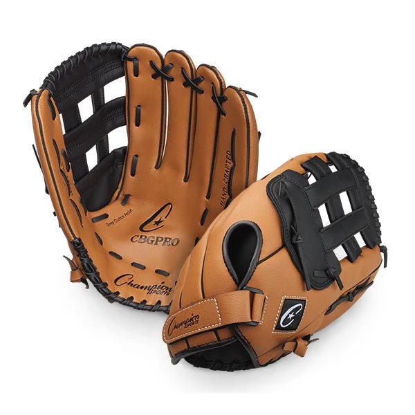 Baseball & Softball Gloves Champion Sports 14.5 Inch Synthetic Leather Glove 3 Baseball & Softball Gloves Champion Sports 14.5 Inch Synthetic Leather Glove