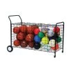 Basketball Ball Storage Cages And Racks Champion Sports 30 Ball Double Sided Lockable Ball Locker