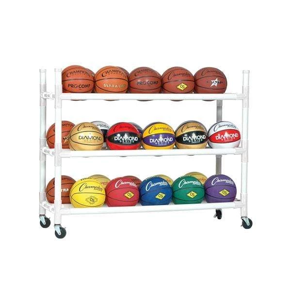 Basketball Ball Storage Cages And Racks Champion Sports 30 Indoor/Outdoor Basketball Heavy-Duty Cart 3 Basketball Ball Storage Cages And Racks Champion Sports 30 Indoor/Outdoor Basketball Heavy-Duty Cart