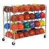 Basketball Ball Storage Cages And Racks Champion Sports 48 Ball Double Wide Ball Cart 1 Basketball Ball Storage Cages And Racks Champion Sports 48 Ball Double Wide Ball Cart