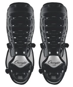 Baseball Leg Guards Champion Sports Adjustable Batters Shin Guard