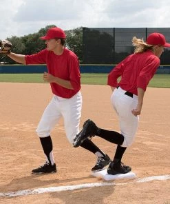 Champion Sports Anchored Base Set With Molded Shell Bases & Plates