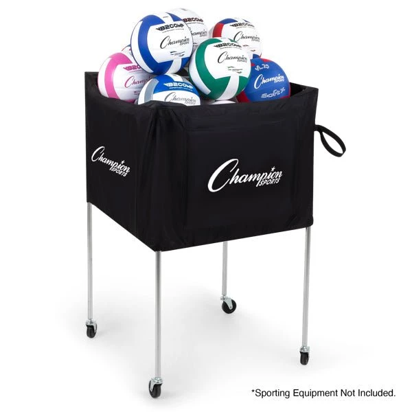 Ball Storage Cages And Carts Champion Sports Collapsible Volleyball Cart 3 Ball Storage Cages And Carts Champion Sports Collapsible Volleyball Cart