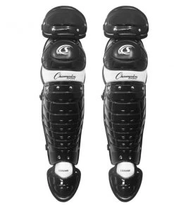 Champion Sports Double Knee Baseball Leg Guard With Wings 14.5 Inches Long Baseball Leg Guards
