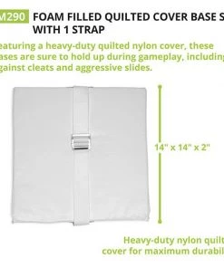 Champion Sports Foam Filled Quilted Cover Base Set 14