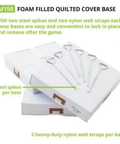 Bases & Plates Champion Sports Foam Filled Quilted Cover Base Set - 15
