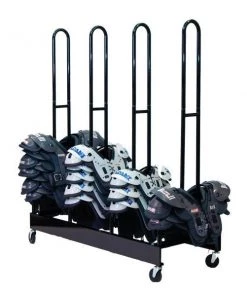 Champion Sports Four Stacks Shoulder Pad Rack