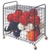 Basketball Ball Storage Cages And Racks Champion Sports Full Size Lockable Ball Storage Locker Cage