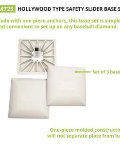 Bases & Plates Champion Sports Hollywood Type Safety Slider Base Set