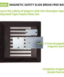 Bases & Plates Champion Sports Magnetic Break-Free Base