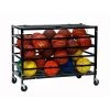 Champion Sports Portable All Pro Lockable Ball Locker Basketball Ball Storage Cages And Racks