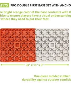 Bases & Plates Champion Sports Pro Double First Base