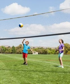 Volleyball Outdoor Net Systems Champion Sports Tournament Series Volleyball/Badminton Set