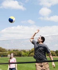 Volleyball Outdoor Net Systems Champion Sports Tournament Series Volleyball/Badminton Set