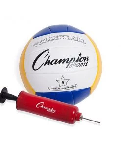 Volleyball Outdoor Net Systems Champion Sports Tournament Series Volleyball/Badminton Set