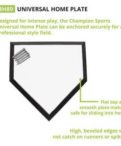 Bases & Plates Champion Sports Universal Home Plate