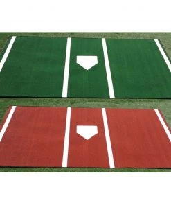 Batting Mats Cimarron Deluxe Nylon Batting Mat Green Or Clay