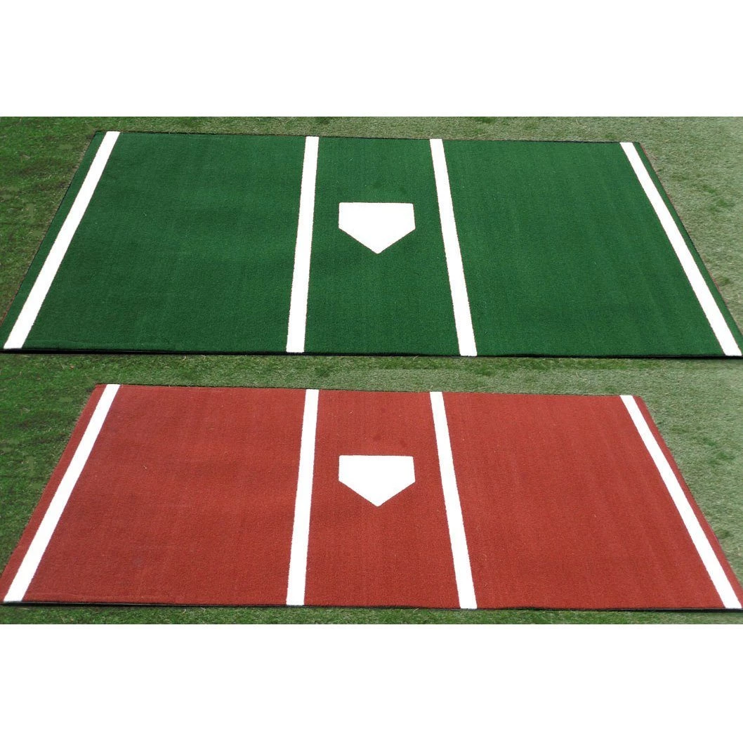 Batting Mats Cimarron Deluxe Nylon Batting Mat Green Or Clay 3 Batting Mats Cimarron Deluxe Nylon Batting Mat Green Or Clay