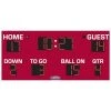 Athletic Connection Everbrite Football Scoreboard 8 X 18