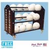 First Team BallHog™ Premium Volleyball Carrier Basketball Ball Storage Cages And Racks