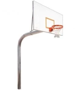 First Team Brute Fixed Height In-Ground Basketball Goal Fixed Height In-Ground Basketball Goal System
