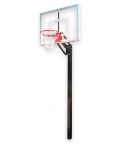Adjustable In-Ground Basketball Goal System First Team Champ™ In Ground Adjustable Basketball Goal