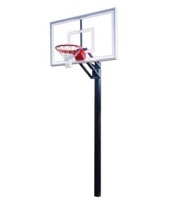 Adjustable In-Ground Basketball Goal System First Team Champ™ In Ground Adjustable Basketball Goal