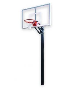 Adjustable In-Ground Basketball Goal System First Team Champ™ In Ground Adjustable Basketball Goal