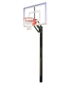 Adjustable In-Ground Basketball Goal System First Team Champ™ In Ground Adjustable Basketball Goal