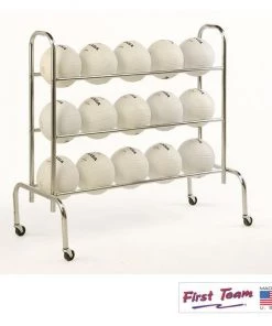 First Team Economy Ball Carrier Basketball Ball Storage Cages And Racks