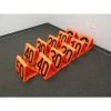 First Team Football Side Line Markers - Black On Orange Chain Sets & Down Markers