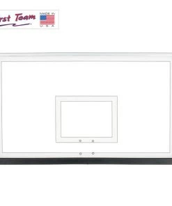 Backboard Post And Padding First Team FT72 Recreational Basketball Backboard Padding
