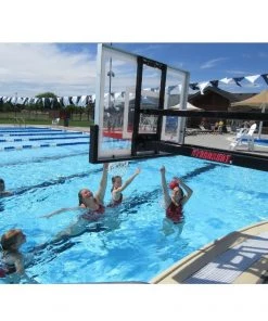 Poolside Basketball Goal System First Team HydroShot™ Poolside Basketball Goal